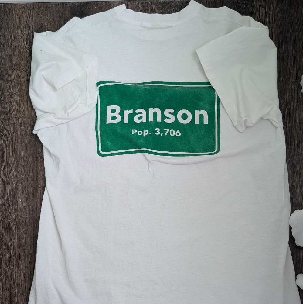 VTG Screen Stars Branson X Visa Promo T-Shirt Men's Size XL